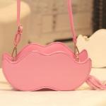 Mustache Bag (pink)