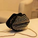 Studded Lips Bag