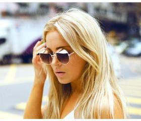 Retro Cap Round Sunglasses