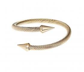 Coil Spike End Bracelet