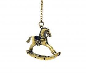 Retro Bronze Trojan Necklace
