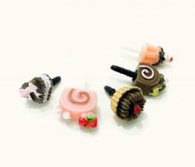 Chocolates and Desserts 3.5mm Dust Plugs (Set of 5)