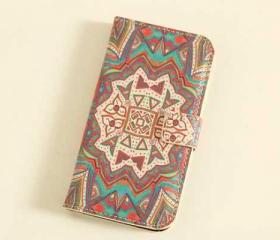 Psychedelic Aztec Pattern iPhone 5 Cover