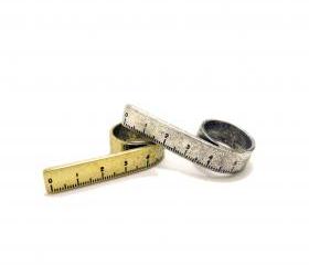 Retro Ruler Ring