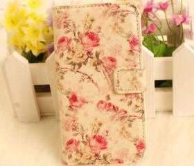 Vintage Floral Pattern iPhone 4/4s Cover