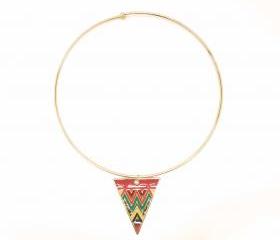 Aztec Pendant Necklace