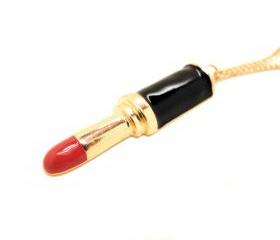 Lipstick Necklace