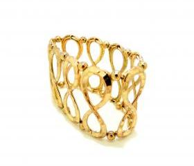 Retro Gold Infinity Bracelet