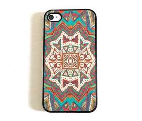 Psychedelic Aztec Pattern iPhone 4/4s or 5 Case