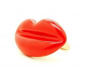 Double Finger Sexy Lips Ring