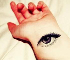 Eyes Tattoo Stickers (Set of 2)