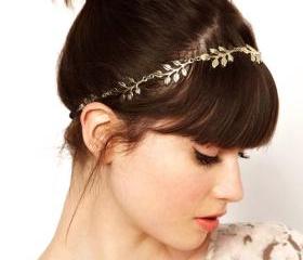 Retro Leaves Hair Band (2 Colors!)